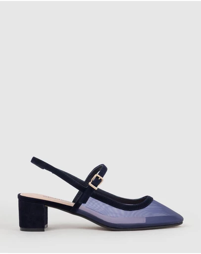 Edward Meller - DAPHNE45 Mesh Slingback Pump