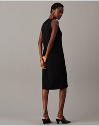 Calvin Klein - Slim Wool Shift Dress