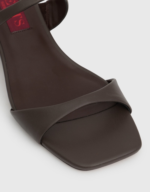 Betts - Wider Fit Argo Block Heel Mule Sandals