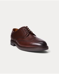 Polo Ralph Lauren - Asher Leather Wingtip Shoes - Men's