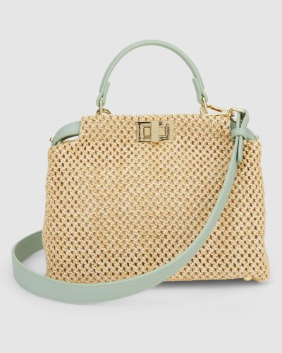 Serena Raffia Bag