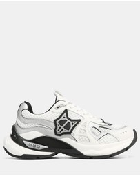 Naked Wolfe - Smash White/Silver Mesh