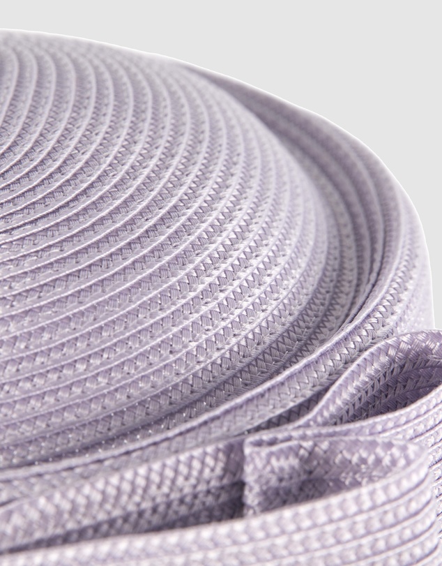 Max Alexander - Lilac Braid Pillbox Hat