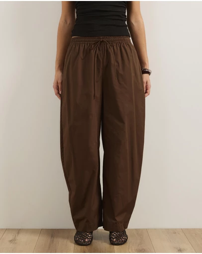 Atmos&Here - Lila Cotton Barrel Leg Pants