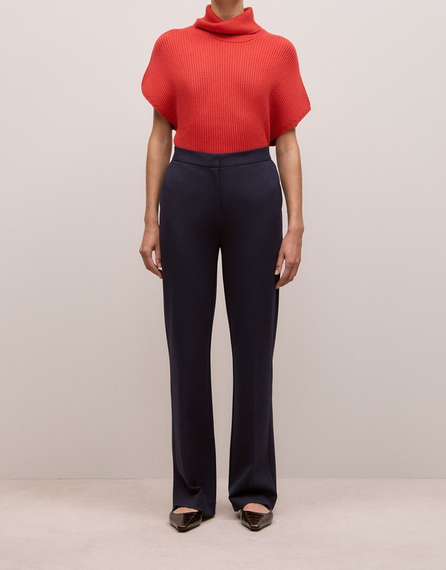 Trenery - Ponte Flared Pant in Night Sky