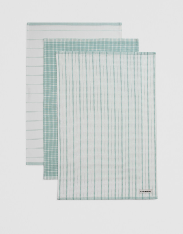 Country Road - Laine Australian Cotton Tea Towel Pack Of 3