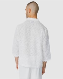 Justin Cassin - Vanity Sheer Stripe Top