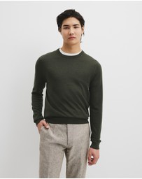 Country Road - Australian Merino Wool Long Sleeve Crew Neck Knit