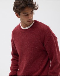 AERE - Wool Blend Relaxed Sweater