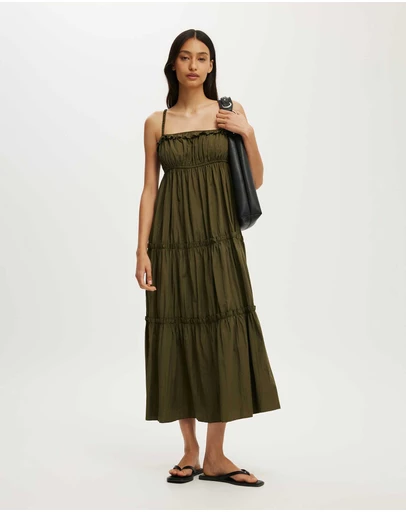 Cotton On - Poppy Tiered Maxi Dress