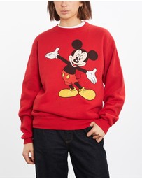 Vintage by The Real Deal - Pre Loved - 90s Disney Mickey Mouse Sweatshirt