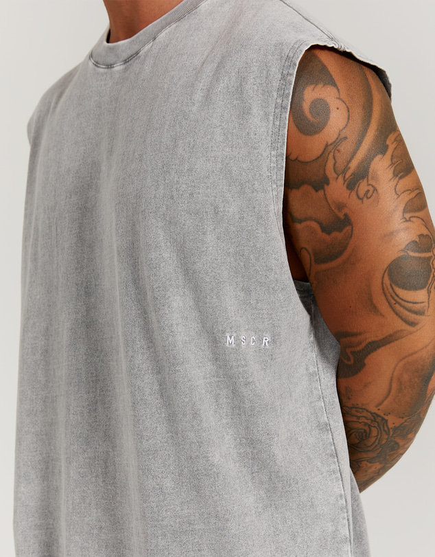 Muscle Republic - Mens Heavy Oversized Tank - Timeless