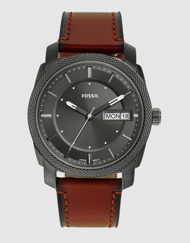 Fossil - Fossil Machine Brown Watch FS5900