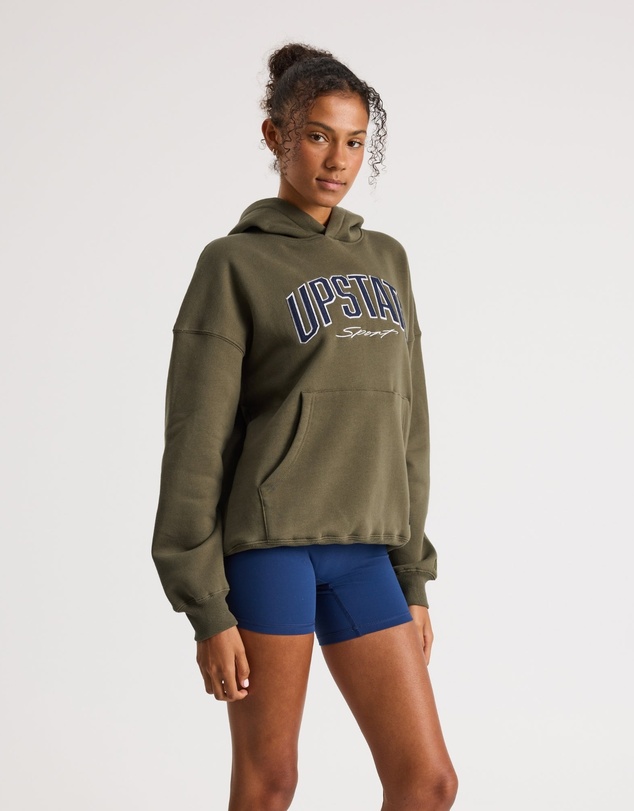 Upstate - Player Hoodie - Dark Olive