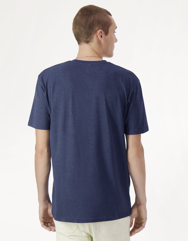 American Apparel - Unisex Henley Short Sleeve CVC T-Shirt