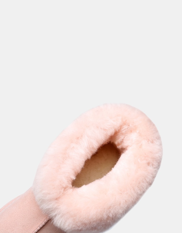 EVERAU - EverAU Ugg Mallow Slipper Sheepskin Upper House Shoes