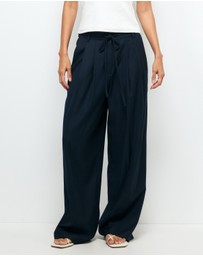 AERE - Calista Relaxed Suiting Pants