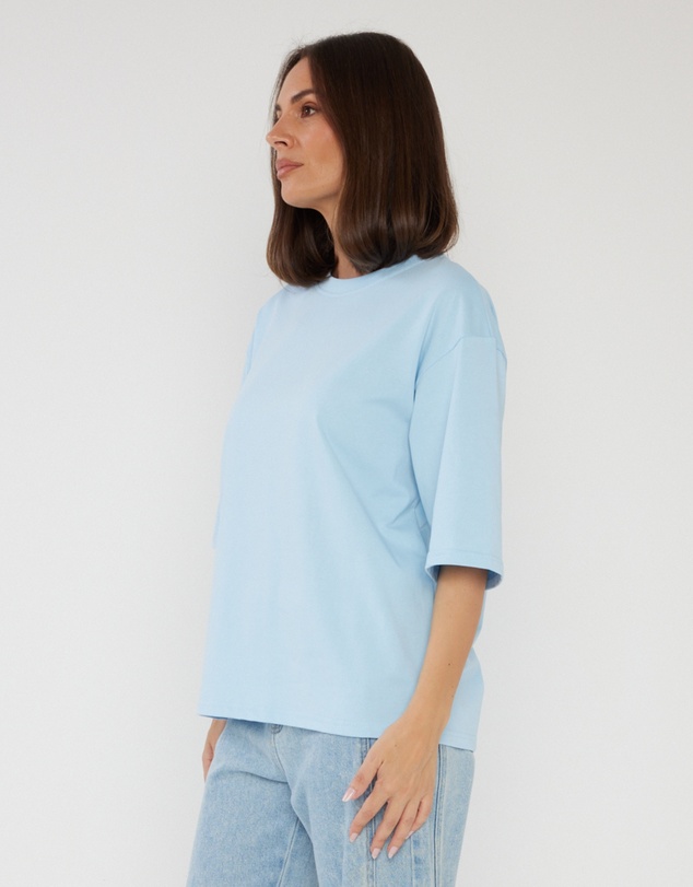 ALEXANDRA - Zuri T-Shirt Light Blue