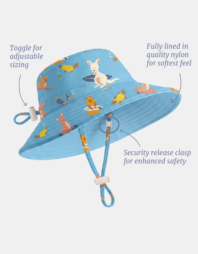 Toshi - Swim Sunhat Pirate - Babies-Kids