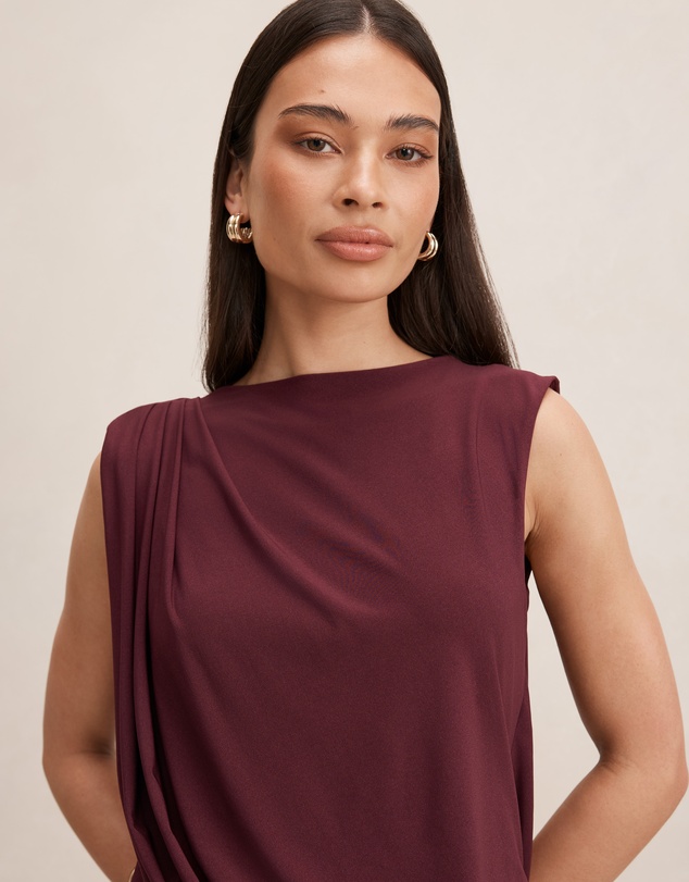 Forever New - Leni Draped Backless Dress