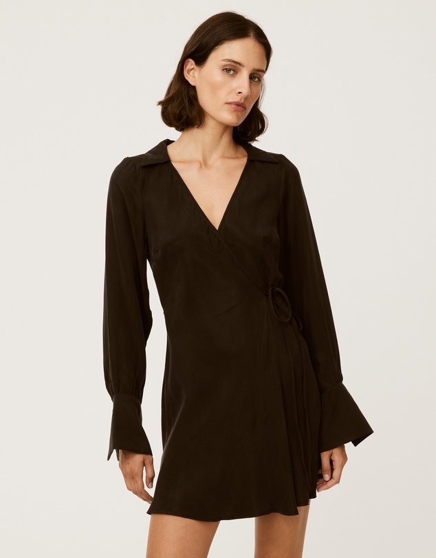 Calli - Simone Cupro Dress