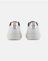 Armani Exchange - Kurt Low Cut Suede Sneakers