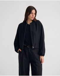 Oxford - Cindy Unlined Bomber Jacket