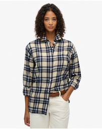 Superdry - Check Flannel Boyfriend Shirt