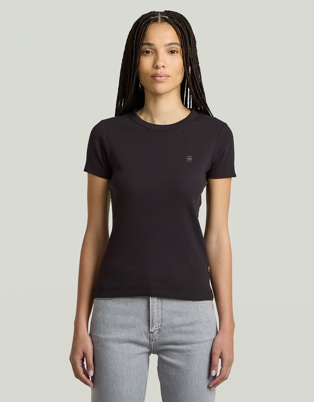 G-Star - Rib Cap Sleeve Tee