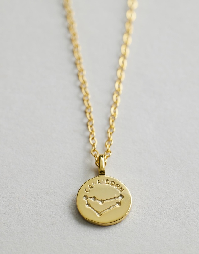 Native Sol - Capricorn Star Sign Pendant Necklace
