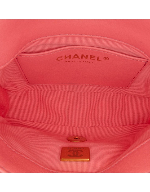 Chanel - Pre-Loved Mini Quilted Lambskin Funky Town Flap