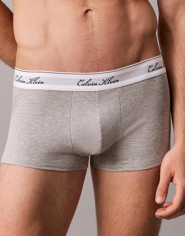 Calvin Klein - 3-Pack Icon Script Low Rise Trunks