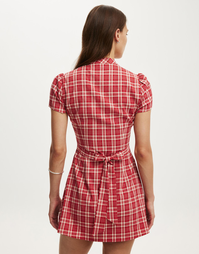 Cotton On - Nikki Button Mini Dress