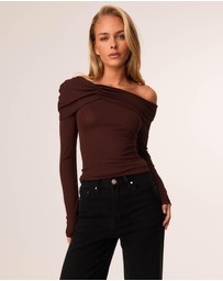 SNDYS - Alix One Shoulder Top