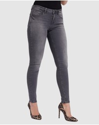 GUESS - Annette Skinny Mid Rise Jeans
