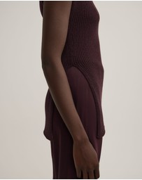 Witchery - Asymmetric Hem Knit Tank