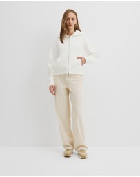 Country Road - Australian Good Earth Cotton Zip Through Hooded Sweat