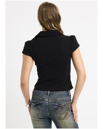 Insight - Cassia Short Sleeve Gather Shirt
