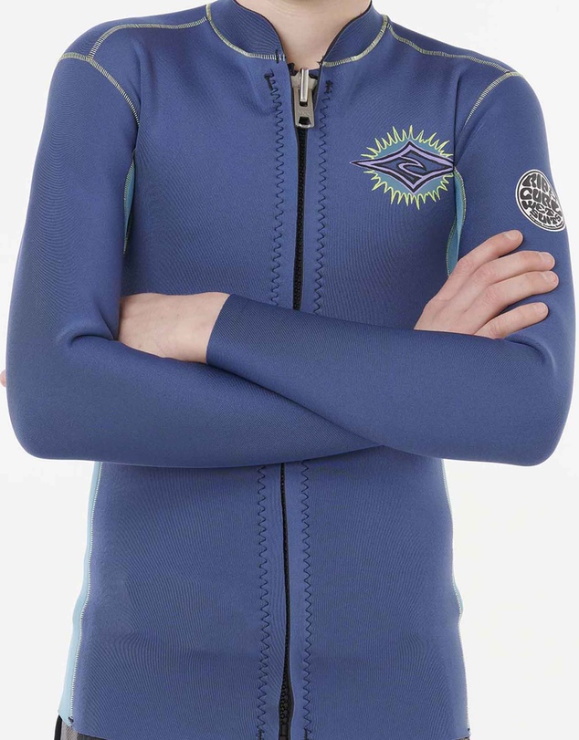 Rip Curl - Dawn Patrol Front Zip Wetsuit Jacket - Kids