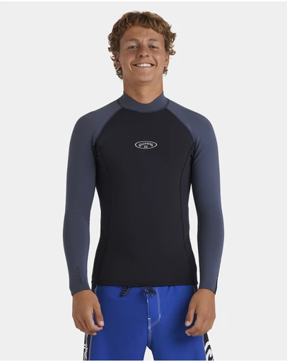 Billabong - Mens 1/1mm Absolute Natural Long Sleeve Wetsuit Top
