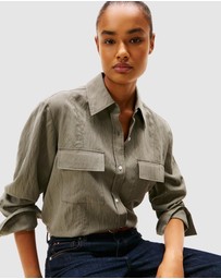 Tommy Hilfiger - Fluid Utility Long Sleeve Shirt