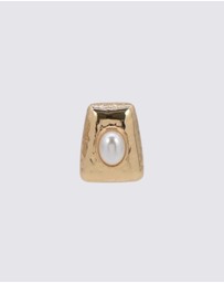 8 Other Reasons - Jovel Hammered Earring
