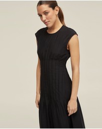 Oxford - Clementine Pin-Tuck Dress