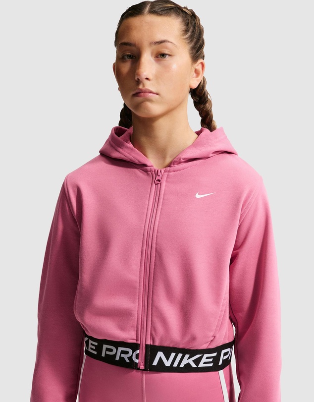 Nike - Pro Dri-FIT Fleece Full-Zip Hoodie - Teens