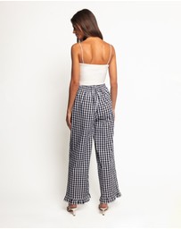 Petal & Pup - Marina Pant - Black Gingham