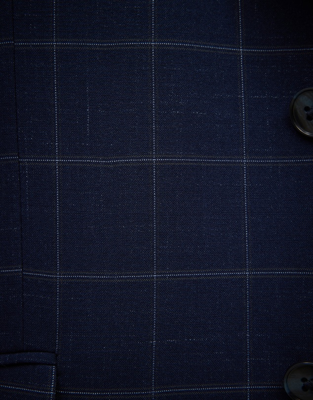 Politix - Sebastian Windowpane Check Tailored Jacket