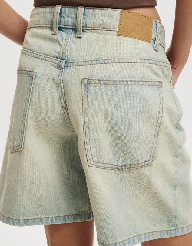 Cotton On - Relaxed Denim Short