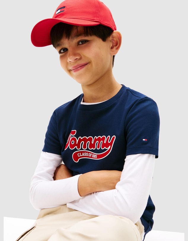Tommy Hilfiger - Varsity Interlock SS T-Shirt - Kids
