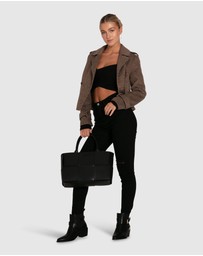 Belle & Bloom - Better Off Military Peacoat