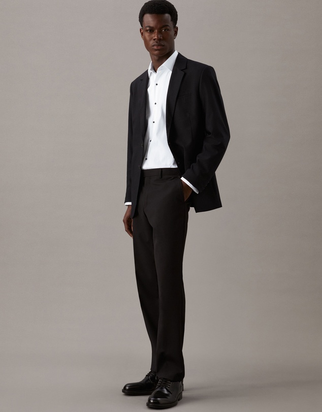 Calvin Klein - Pleated Front French Cuff Shirt